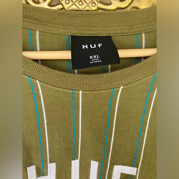 Huf men’s long sleeve striped tee - Picture 2 of 4